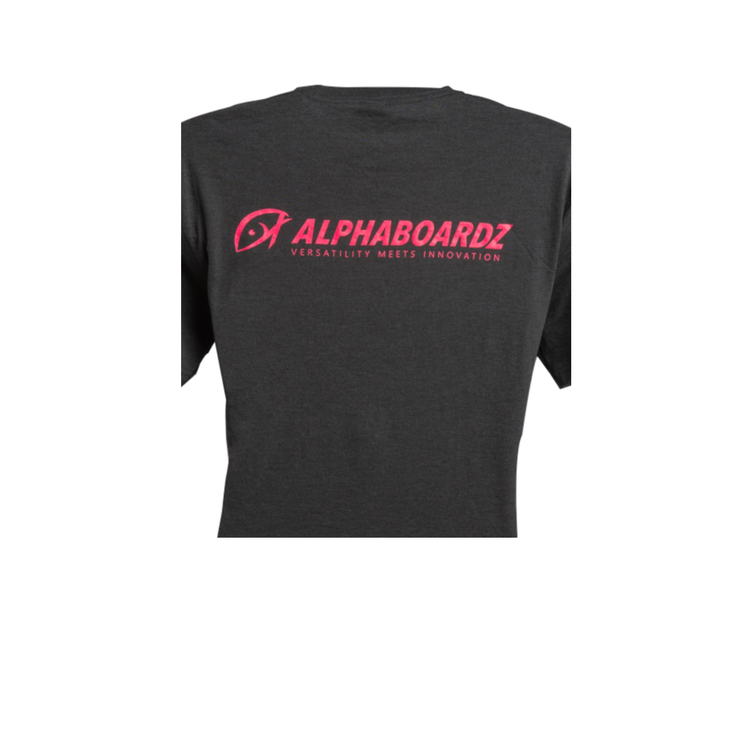 Alphaboardz pink soft tee, a perfect choice among fishing shirts for men.